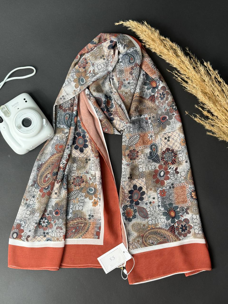 Printed Scarf Chiffon
