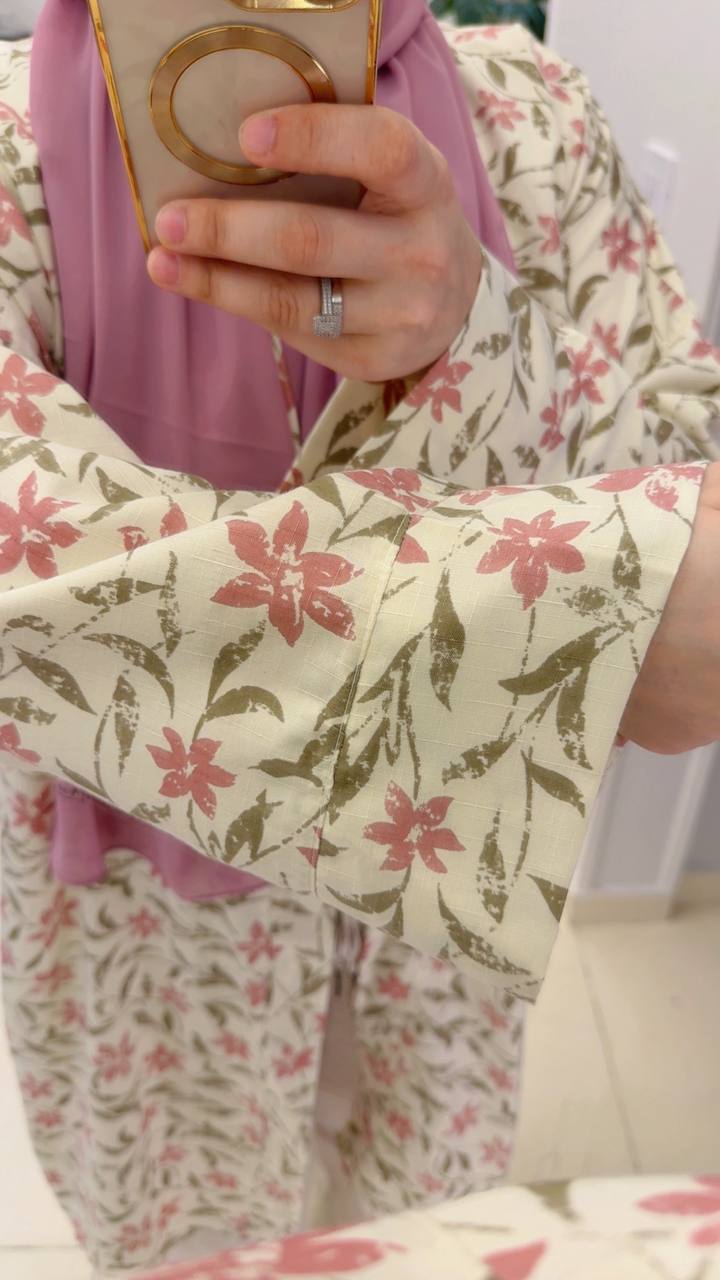 Printed Kimono