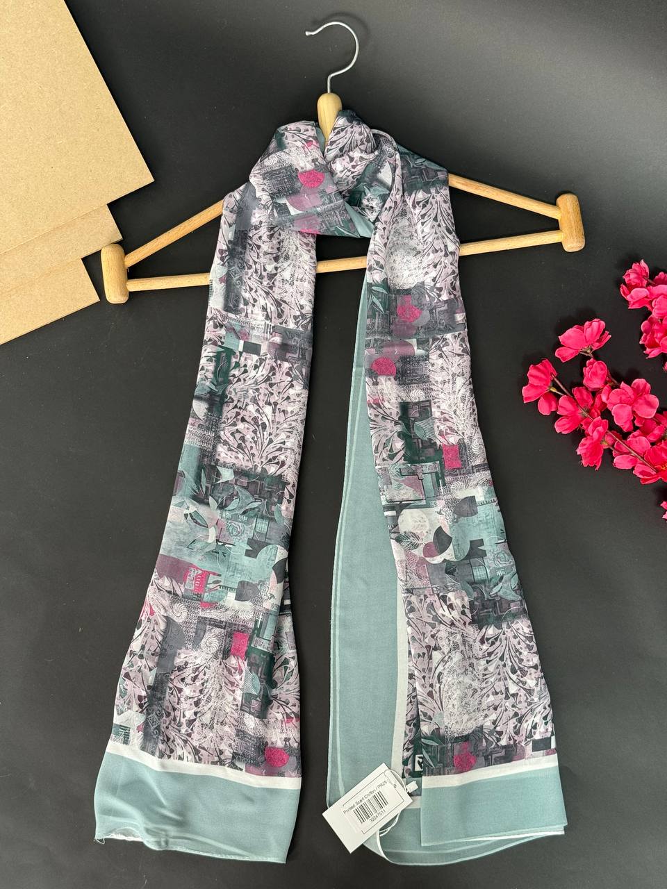 Printed Scarf Chiffon