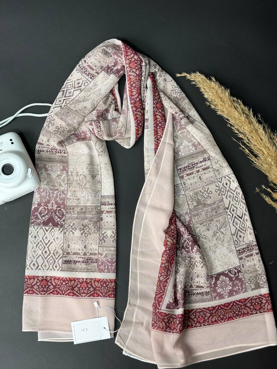 Printed Scarf Chiffon