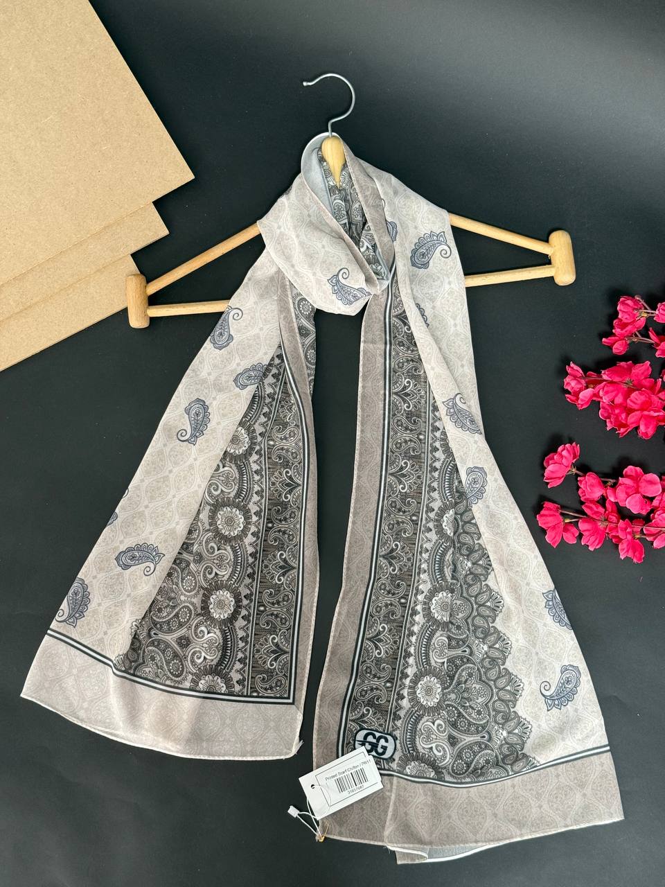 Printed Scarf Chiffon