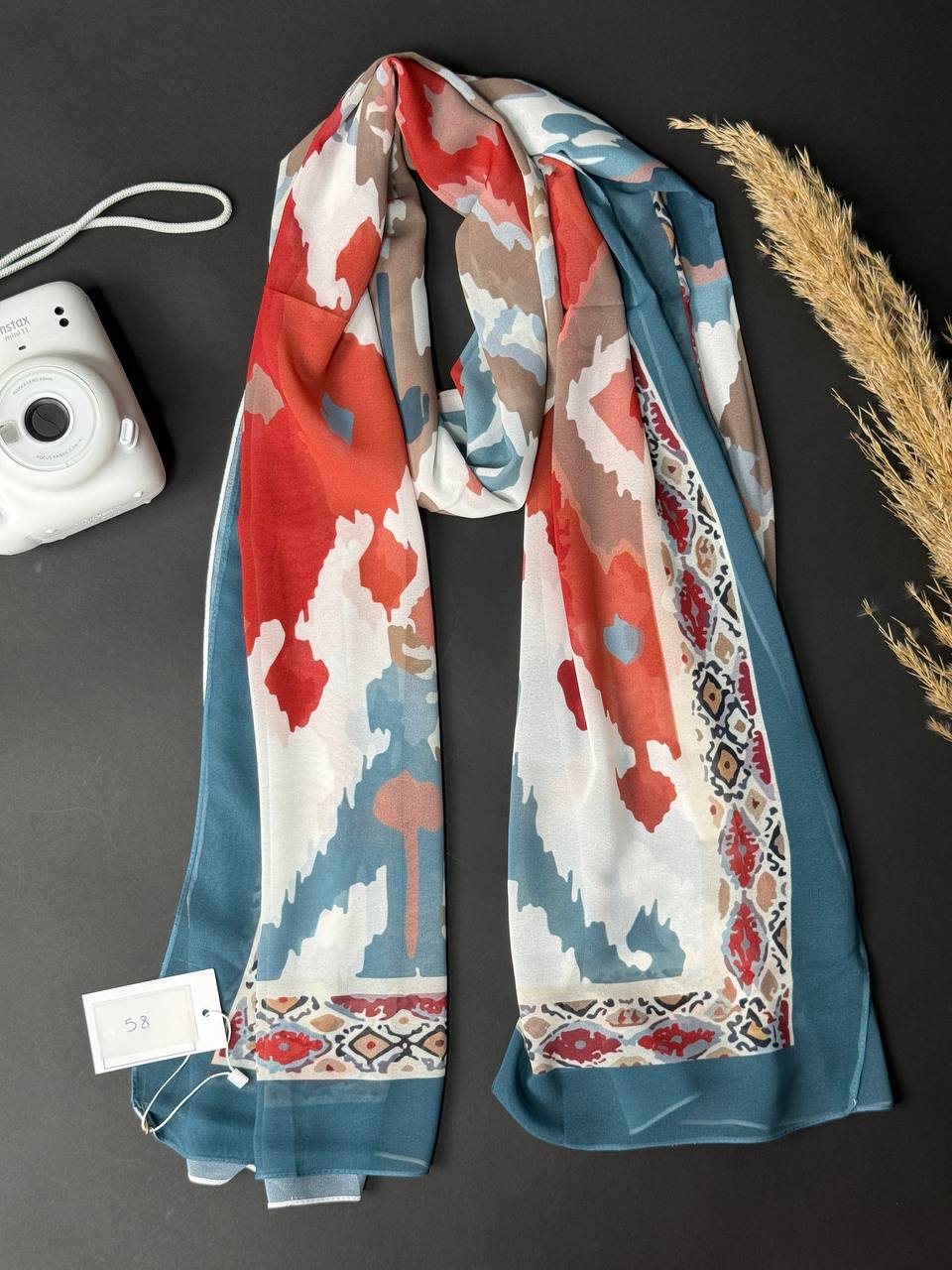 Printed Scarf Chiffon