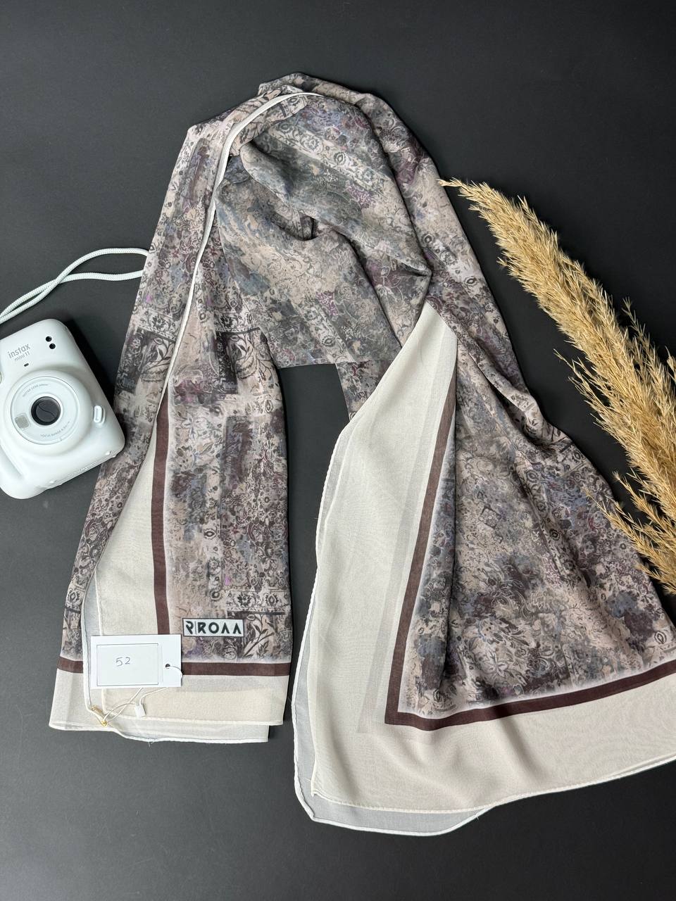 Printed Scarf Chiffon