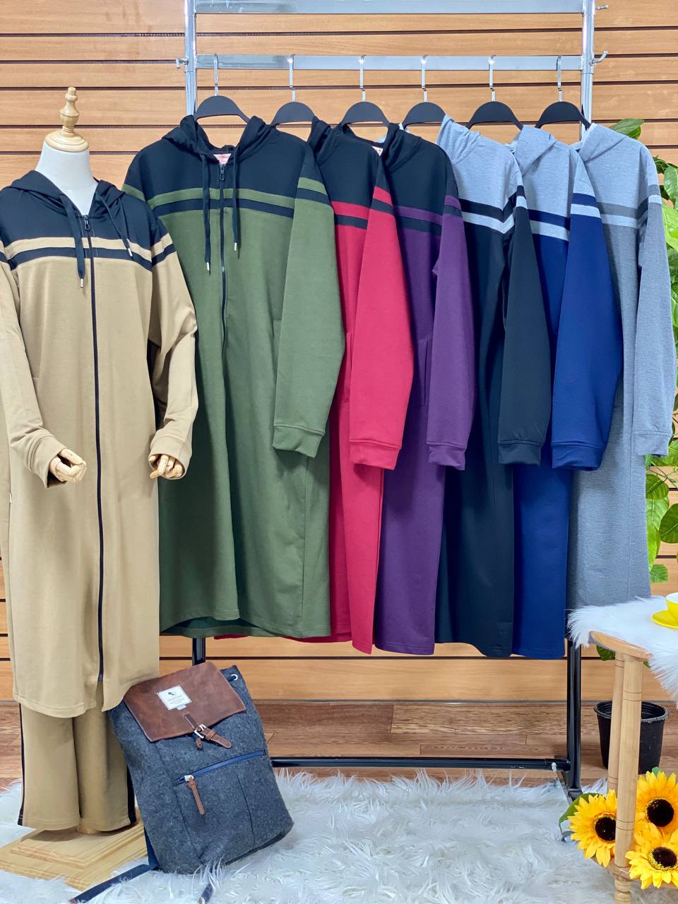 Sportive Zipper Suit