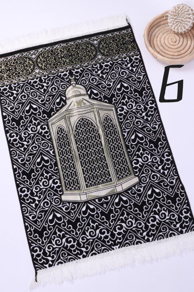 Black Prayer Rug