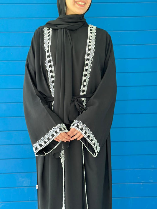 Chain White Kaftan