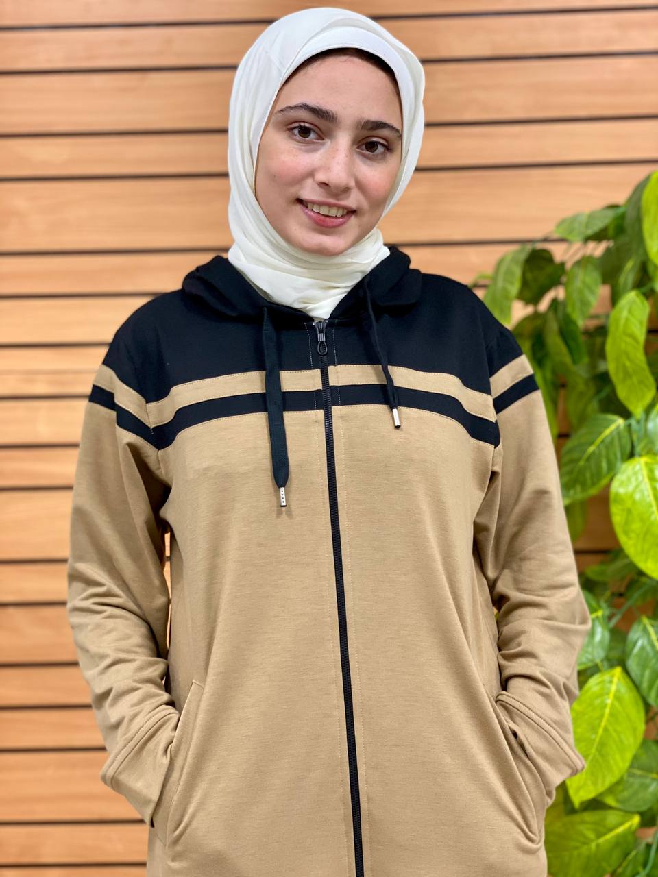 Sportive Zipper Suit