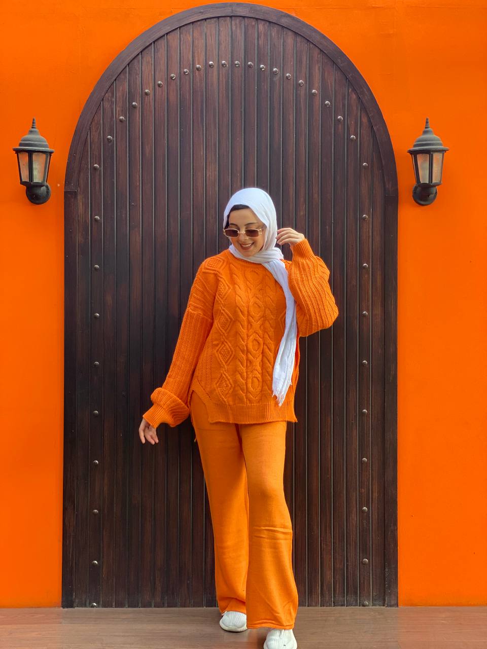 High Neck Suit Plait