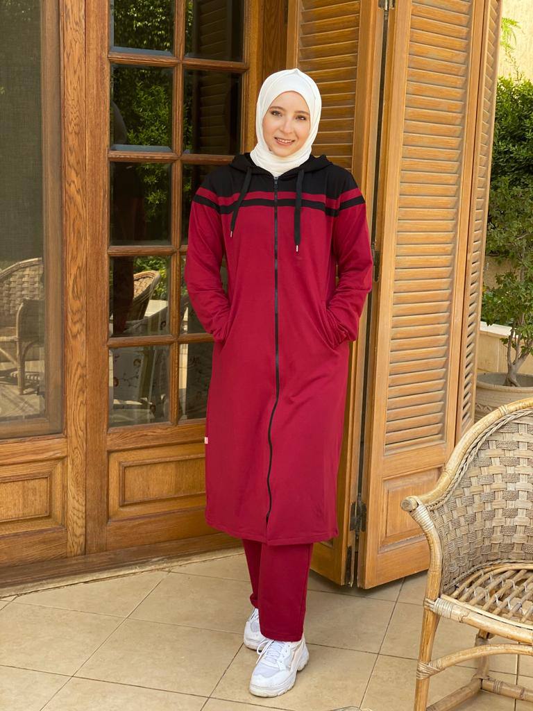 Sportive Zipper Suit